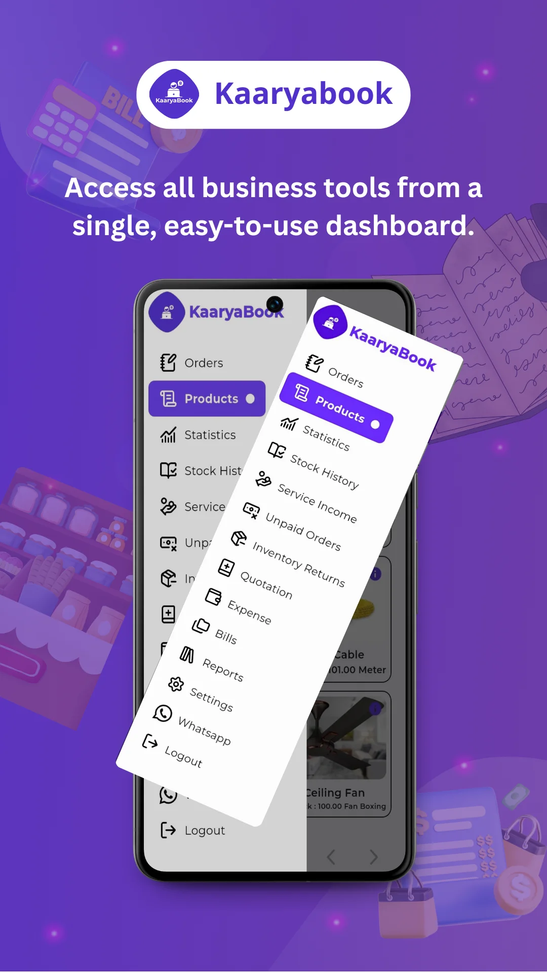KaaryaBook Mobile App